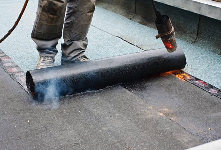 Renovatie bitumen dak